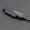 Qoltec Adapter SATA | Przejściówka na dysk SSD HDD 2.5 | USB-C | Super speed 5Gb/s | 2TB