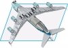 Cobi Klocki Klocki Boeing 747 Air Force One