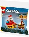LEGO Klocki Creator 30670 Przejażdżka saniami Świętego Mikołaja