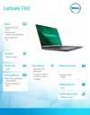 Dell Notebook Latitude 7350 Win11Pro Ultra 7 165U/32GB/512GB SSD Gen4/13.3' FHD+/Int/FgrPr/IR Cam/Mic/WLAN+BT/Backlit Kb/3C