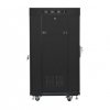 Lanberg Szafa stojąca rack 19 cali 22U 600X600mm czarna LCD