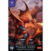 Trefl Puzzle 1000 elementów Ognisty Smok Anne Stokes