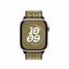 Apple Opaska sportowa Nike w kolorze zielonym/szarym do koperty 42 mm