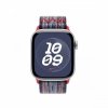 Apple Opaska sportowa Nike w kolorze niebieskim/czerwonym do koperty 42 mm