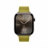 Apple Pasek w kolorze zieleni Chartreuse z klamrą nowoczesną do koperty 42 mm - rozmiar M
