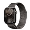 Apple Watch Series 10 GPS + Cellular, koperta 42 mm z tytanu w kolorze łupkowym z bransoletą mediolańską w kolorze łupkowym