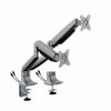 ART Uchwyt biurkowy gazowy do 2 monitorów LED/LCD 17-35 L-36HD 1-15KG 1xUSB-A 1xUSB-C 3.0 Heavy Duty