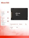 Micron Dysk SSD 7500 PRO 960GB NVMe U.3 15mm Single Pack