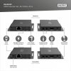 Digitus Przedłużacz/Extender HDMI 4K120Hz 40m po skrętce HDCP 2.3 IR EDID (zestaw)