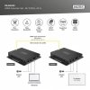 Digitus Przedłużacz/Extender HDMI 4K120Hz 40m po skrętce HDCP 2.3 IR EDID (zestaw)