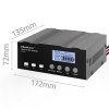 Qoltec Inteligentna mikroprocesorowa ładowarka 12V | 12.6V | 24V |Prostownik z funkcją naprawy do akumulatora AGM GEL LiFePO4 | 