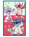 Trefl Puzzle 3x80 elementów Stitch świat