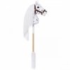 Tootiny Koń na kiju Hobby Horse HOPPIHORSE A4 Leopard - biały, maść tarantowata