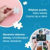Trefl Puzzle 300 elementów EasyPiece Owady na łące; dla seniora