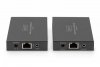 Digitus Przedłużacz / Extender KVM HDMI+USB 150m po kat.5e UTP/IP 1080p FHD 60Hz audio (zestaw)