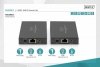 Digitus Przedłużacz / Extender KVM HDMI+USB 150m po kat.5e UTP/IP 1080p FHD 60Hz audio (zestaw)