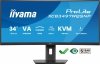 IIYAMA Monitor 34 cali XCB3497WQSNP-B1 VA,UWQHD,1500R,USB-cDock,KVM,95W, 2xHDMI, 1xDP, RJ45,2x5W,21:9 /5y/