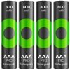 GP Battery Akumulatorki R03/AAA Ni-MH 800mAh blister 4szt. GP RECYKO PRO