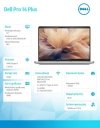 Dell Laptop Dell Pro 14 Plus PB14255/AMD Ryzen 5 PRO 230/16GB/512GB SSD Gen4/14.0 FHD+/Radeon 760M/FgrPr&SmtCd/FHD/IR Cam/Mic/WL