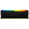 Pamięć RAM Kingston Fury Beast Black RGB 16GB (2x8GB) DDR4 3200MHz