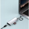Satechi USB-C Multiport Adapter 8K - adapter USB-C (USB-C, HDMI, 3x USB 3.2 Gen 2 10Gbps, 1x USB 3.2 Gen 1 5Gbps, czytnik kart S