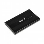 Obudowa na dysk iBOX HD-01 2.5 USB 2.0 czarna, aluminium