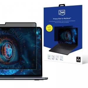 Filtr prywatyzujący, elektroststyczny - 3mk Privacy filter for MacBook Pro 16 2021