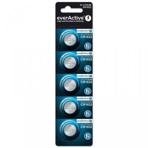 Bateria litowa CR1632 everActive 5 szt.