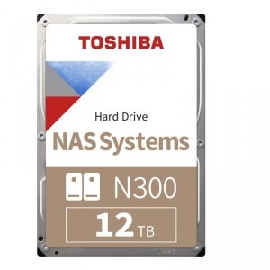 Dysk Toshiba N300 HDWG51CUZSVA 12TB 3,5 7200 512MB SATA III NAS BULK