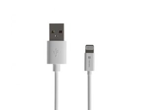 Kabel Natec Prati Lightning / iPhone -> USB-A 2m MFI Biały