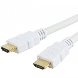 Kabel HDMI Techly HDMI-HDMI M/M 1,4 Ethernet 3D 4K, 5m, biały