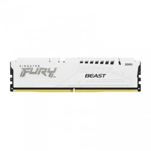 Pamięć DDR5 Kingston FURY Beast 16GB (1x16GB) 6400MHz CL32 1,4V White EXPO