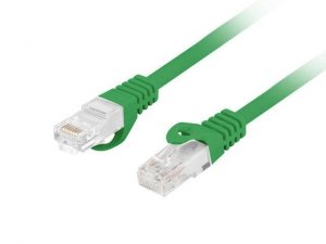 Patchcord Lanberg UTP kat.6 1m LSZH CU fluke passed zielony