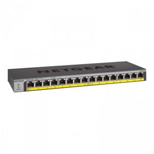 Switch niezarządzalny Netgear GS116LP 16x 10M/100M/1G PoE+ 76W