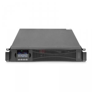 Zasilacz awaryjny UPS DIGITUS Online Rack 19 6000VA/6kW, 2U, USB, RS232, bez baterii (moduł baterii DN-170108)