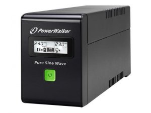 Zasilacz awaryjny UPS Power Walker Line-Interactive 600VA 3xIEC RJ11/45 USB LCD