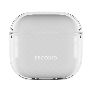 Decoded Silicone Aircase - silikonowa obudowa ochronna do AirPods 4 gen. (transparent)