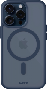 LAUT Huex Protect - obudowa ochronna do iPhone 15 Pro kompatybilna z MagSafe (dark blue)