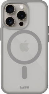 LAUT Huex Protect - obudowa ochronna do iPhone 15 Pro kompatybilna z MagSafe (grey)