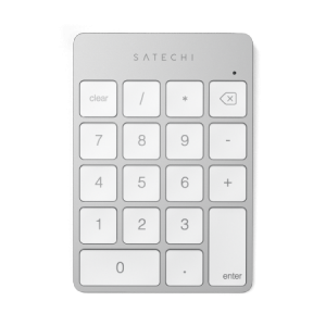Satechi Slim Wireless Keypad - aluminiowa klawiatura numeryczna Bluetooth (silver)