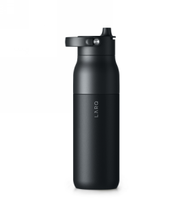 LARQ Bottle PureVis 2 - inteligentna, samoczyszcząca butelka filtrująca, światło UV-C 1L (obsidian black)