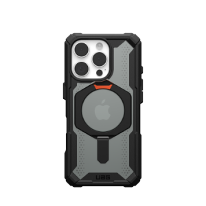 UAG Plasma XTE Magsafe - obudowa ochronna z podstawką do iPhone 16 Pro kompatybilna z MagSafe (black/orange)