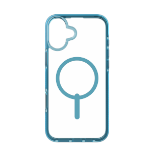 ZAGG Santa Cruz Snap - obudowa ochronna do iPhone 16 Plus kompatybilna z MagSafe (retro blue)