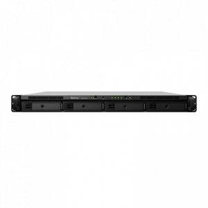 NAS Synology RS1619xs+; 1U RACK; 4x (3.5 SATA HDD/2.5 SATA HDD); Intel Xeon D-1527; 8 GB DDR4 ECC UDIMM (max. 64GB),