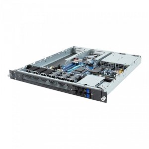 Platforma Gigabyte Rack (1U) E133-C10-AAG1 AMD Epyc 4004/Ryzen 7000 (2x 2,5 SATA HS, 1xM.2, 2x1Gbe, IPMI, 1+1 800W)