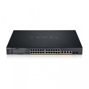 Switch Zyxel XMG1930-30HP 30p PoE (PoE+: 20;PoE++: 8) 700W Managed Multigigabit/10G