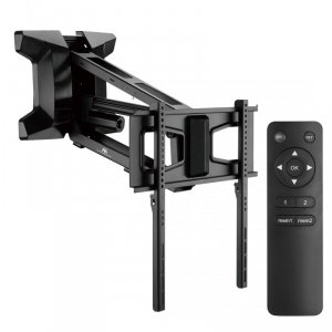 MACLEAN UCHWYT DO TV ELEKTRYCZNY NAD KOMINEK 37-70 35KG Z PILOTEM MC-891