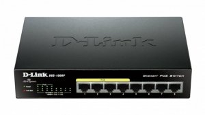 D-Link Switch 8-port  10/100/1000Gigabit Metal Housing Desktop
