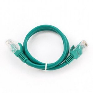 Gembird Patch cord kat.5e osłonka zalewana 1.5M zielony