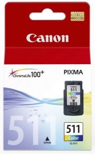 Canon Tusz CL-511 COLOUR 2972B001